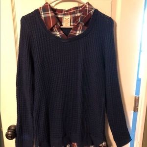Faded glory size small sweater
